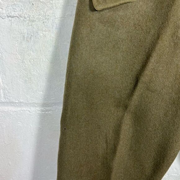 Vintage Italian Wool Army Trousers - Picture 6 of 13
